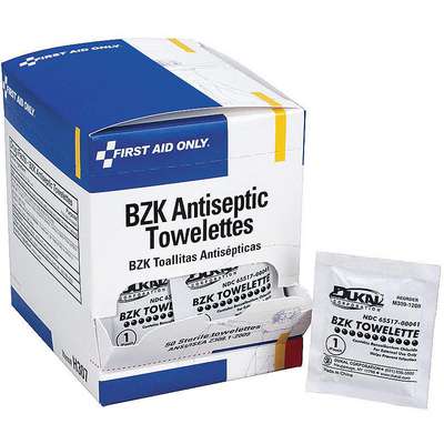 Bzk Wipe,Antiseptics,PK50