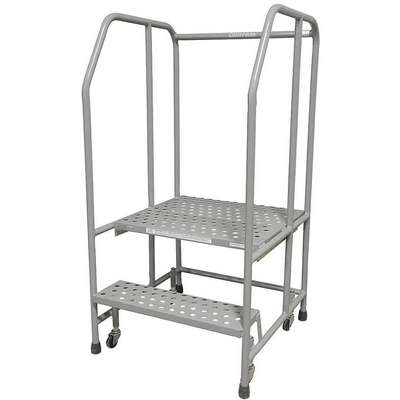 Rolling Ladder Stand,2 Steps,