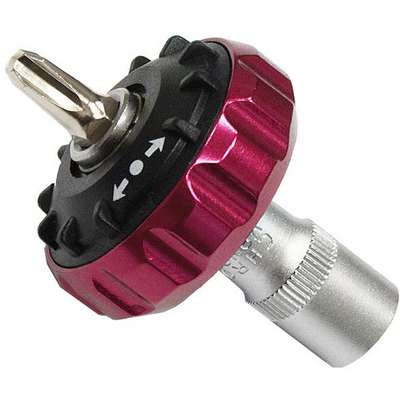 88943 Palm Ratchet 38 MM 72 Teeth Double-Side Aluminum Hndl 3-Way