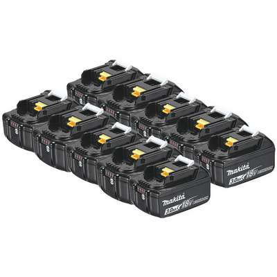 Battery,18V,3.0Ah,Li-Ion,PK10