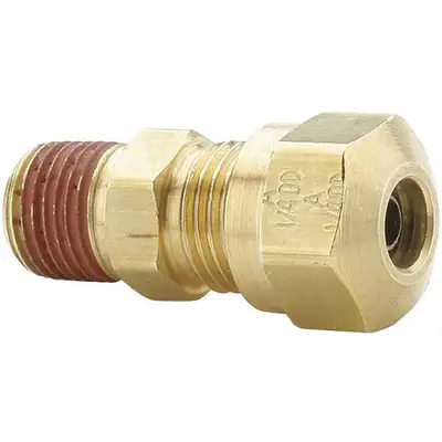 Male Connector,1/4 x 1/4 In