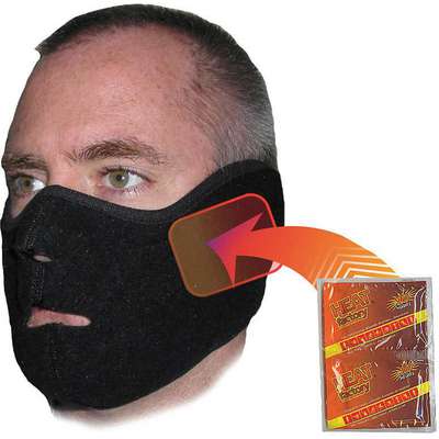 Heated Face Mask,Black,