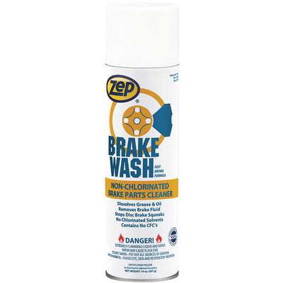 926257-8 Zep Brake Cleaner and Degreaser, Aerosol Can, 20 oz., Flammable,  Non Chlorinated, PK 12