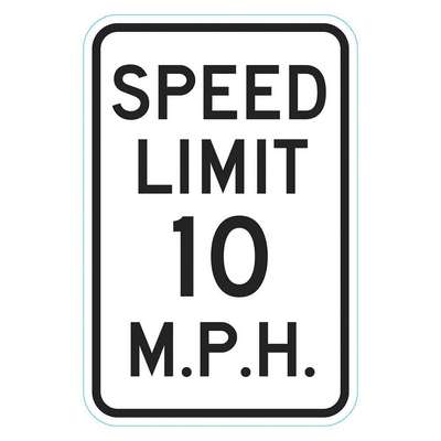 Speed Limit Traffic Sign,18" x
