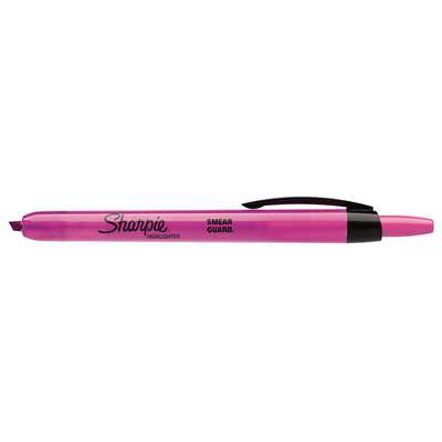 Highlighter,Retractable,Pink,