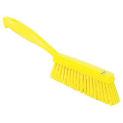 940927-1 Vikan Soft Bristle Bench Brush, 1.6 x 14 inch, Yellow
