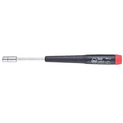 Solid Round Prcn Nut Driver, 4