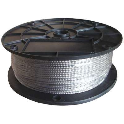 Cable,1/4 In.,25 Ft.,7 x 19,SS