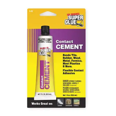 Flexible Super Glue adhesive that bonds flexible and absorbent