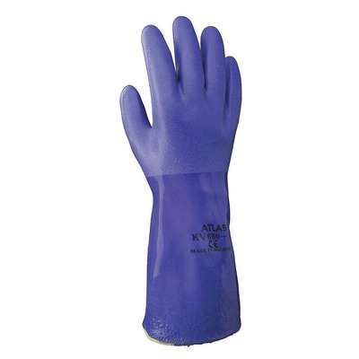 Chem Restnt Gloves,Blue,Sz L,Pr