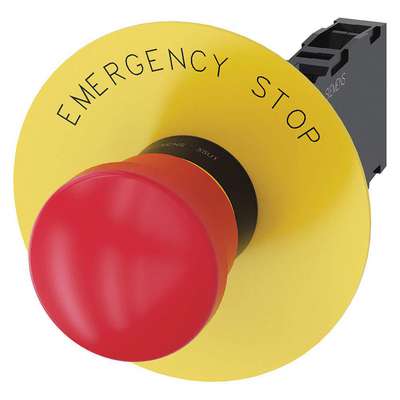 Push Button,22mm,Red,Plastic