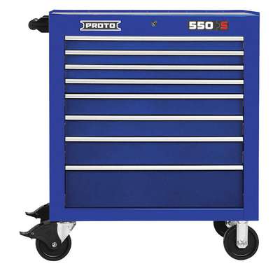 Dropship 8 Drawers Large Rolling Tool Chest With Wheels - 2 In 1