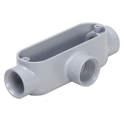 Conduit Outlet Body,T Style,3/
