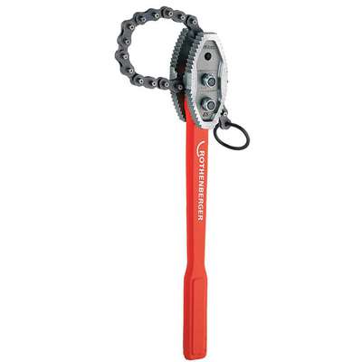 Chain Pipe Wrench,Stel,6-3/5",