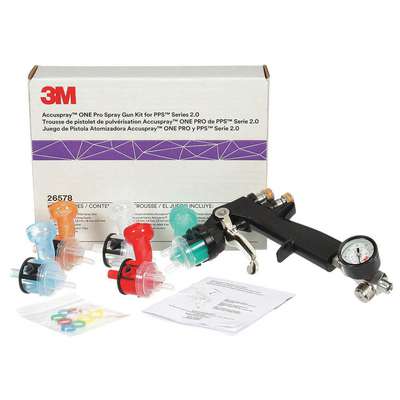 Spray Gun Kit,Pressure,13 Cfm