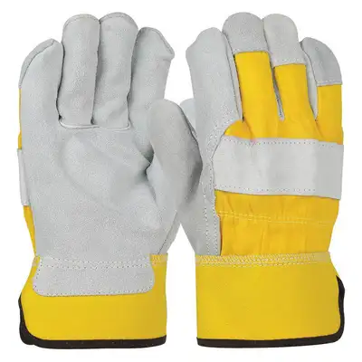 Leather Gloves,L,Gunn Cut,Pr,