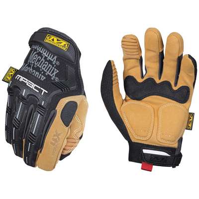 Mechanics Gloves,Black/Tan,11,