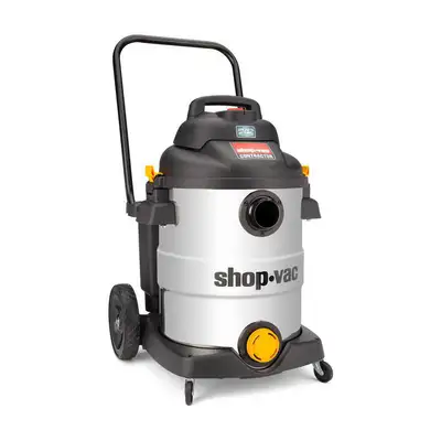 Shop Vacuum,12 Gal,Stainless,