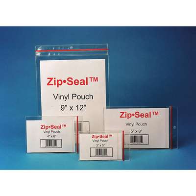 Zip Seal Pouch-Self Adh 3in.x
