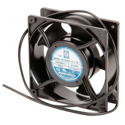 Axial Fan,Square,4-23/32" H,88/