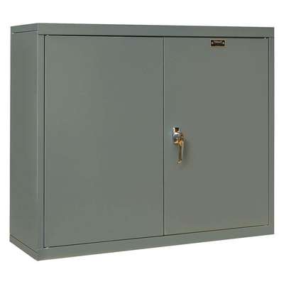 Wall Cabinet,26" H,30" W,Gray