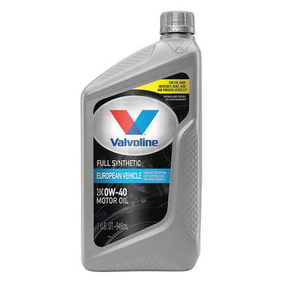 Valvoline Full Synthetic, Engine Oil, 1 qt, 0W-40, For Use With Automotive  Engines
