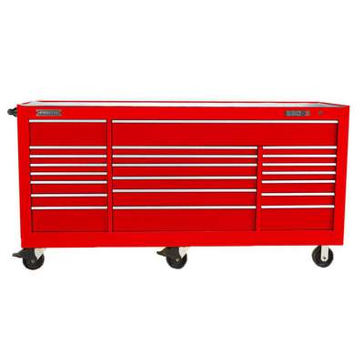 Rolling Cabinet,Red,46-3/8" H,