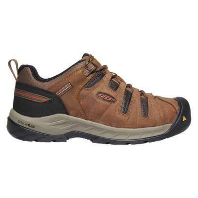 Hiker Shoe,10-1/2,D,Brown,