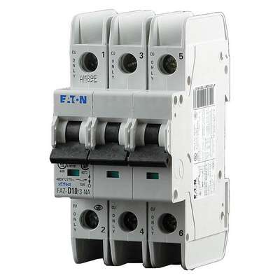 Iec Mini Circuit Breaker,6A,3P,