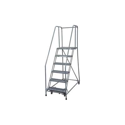 Rolling Ladder,Steel,90In. H.,