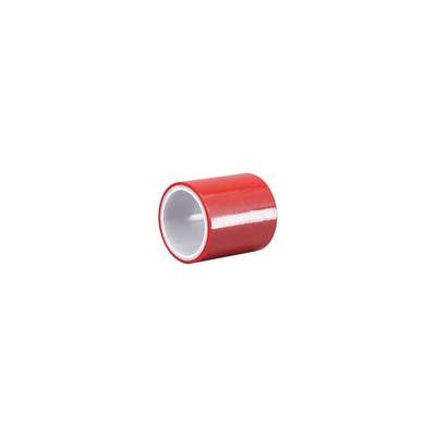 Film Tape,1 7/8 In x 5 Yd,Red,