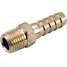 Male Hose Barb,1/4 In.Pipe,1/4