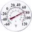 Analog Thermometer,-60 To 120
