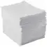 Absorbent Pads,17 Gal.,White,