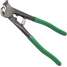Tile Nipper,Offset Jaws,Green