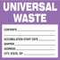 Universal Waste Labels