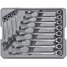 Ratcheting Wrench Set,Pieces 12