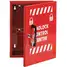 Lockout Cabinet,Unfilled,10 In