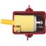 Plug Lockout,Red,9/16In