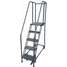 Rolling Ladder,Steel,80In. H.,
