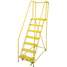 Rolling Ladder,Steel,100In. H.,