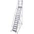 Rolling Ladder,Steel,202In. H.,