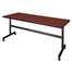 Mobile Table,72 In. W,Cherry,