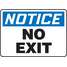 Sign-No Exit