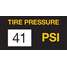 Tire Stickers - 41PSI 100/Roll