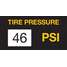 Tire Stickers-46PSI 100/Roll
