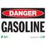 Sign-Danger Gasoline