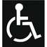 Handicap Symbol Stencil