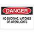 Sign-Danger No Smoking