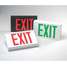 Exit Sign,1.7W,Red,2, Lifetime